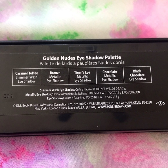 Brand New Bobbi Brown Golden Nudes Eye Shadow Palette - Picture 10 of 15